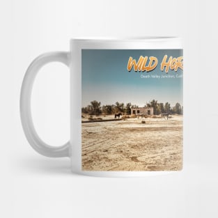 Wild Horses at Death Valley Junction Mug